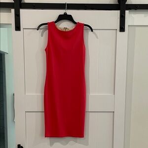 MM Couture Vibrant Red Mini Dress